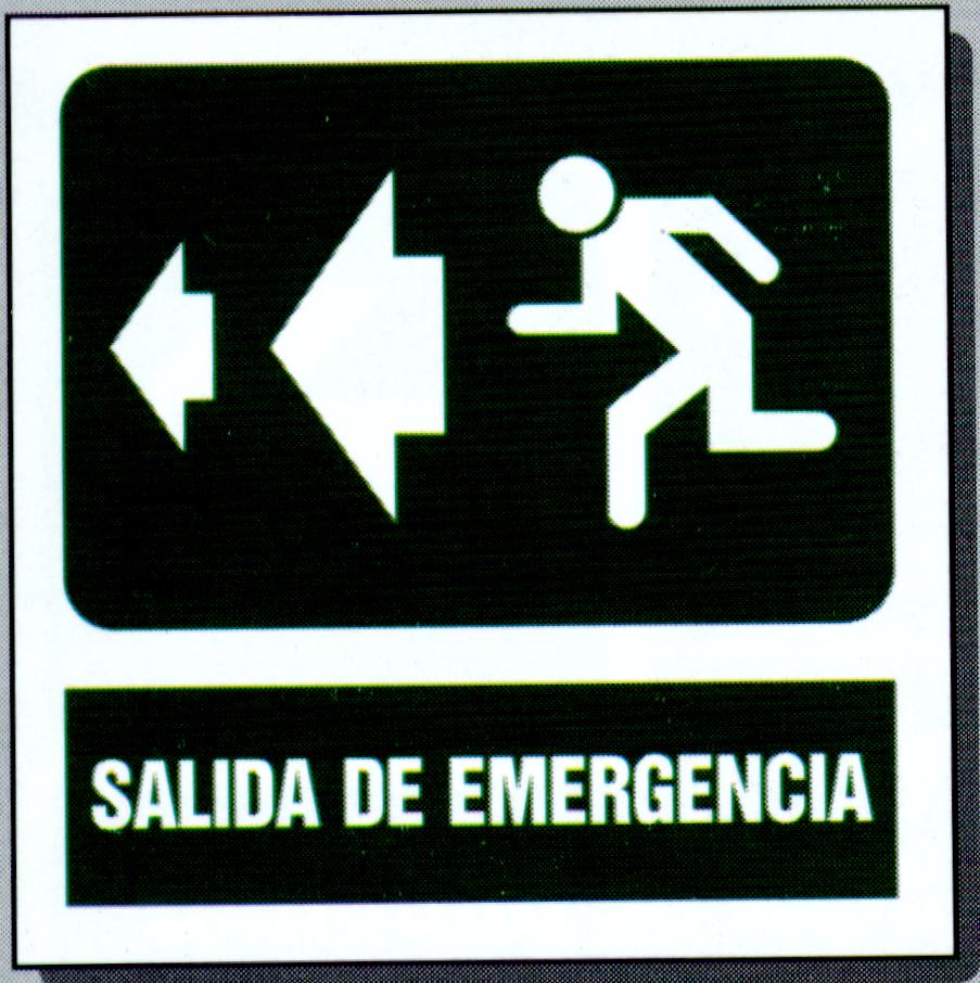 6 Sal emerg fig dos flechas  IMAGENES FOTOS DIBUJOS